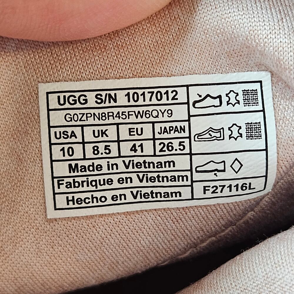 Ugg Islay Leather Bootie Sneakers Quartz Pink Women's 10‎ UK 8.5 EU 41 - Picture 10 of 10